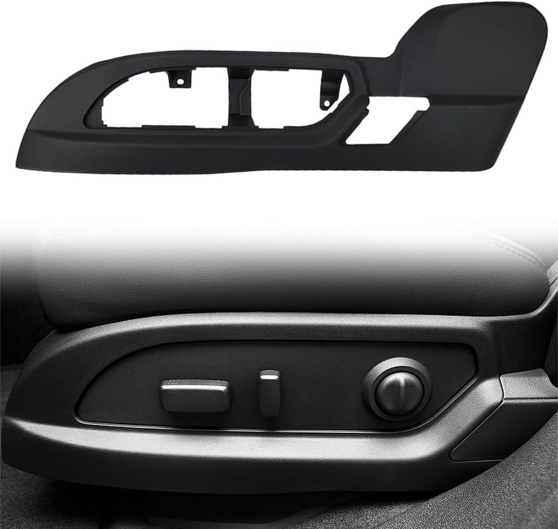 Dimeani Driver Seat Trim Panel, Driver Seat Track Cover fit for GMC Acadia Chevrolet Chevy Traverse Buick Enclave 2009 2010 2011 2012 2013 2014 2015 2016 2017 25941769 926-091, Side Panel Guard Track Cover - Image 1